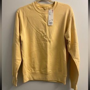 Uniqlo Mustard Yellow Sweatshirt